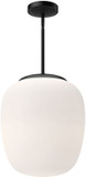 Alora Mood PD541014MBOP Holden Matte Black Hanging Pendant Light