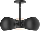 Alora Mood PD648315MB Willow Modern Matte Black Ceiling Light