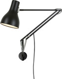 Anglepoise 32665 Type 75 Modern Jet Black LED Swing Arm Wall Lamp