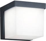 Arnsberg 228260142 Yangtze Contemporary Charcoal LED Wall Light Sconce