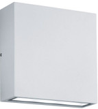 Arnsberg 229360201 Thames Modern White LED Outdoor Wall Light Sconce