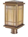 Arroyo Craftsman AVP-8 Avenue Craftsman Outdoor Light Post - 12.75 inches tall