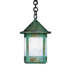 Arroyo Craftsman BH-6S Berkeley Outdoor Chain Hung Pendant Light - 8 inches tall