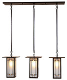 Arroyo Craftsman FICH-9L/3 Franklin Craftsman Indoor/Outdoor Multi Pendant