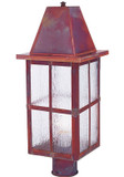 Arroyo Craftsman HP-8L Hartford Craftsman Outdoor Light Post - 22.25 inches tall