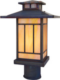 Arroyo Craftsman KP-9 Kennebec Craftsman Outdoor Light Post - 11.25 inches tall