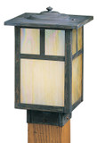 Arroyo Craftsman MPC-7 Mission Craftsman Outdoor Light Post - 7 inches wide