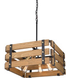 Artcraft AC11496 Barnyard Contemporary Honey Pendant Light Fixture