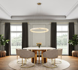 Artcraft AC7470BR Camila Modern LED Chandelier Light