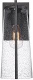 Artcraft AC8821BK Portofino Black 14" Exterior Wall Sconce