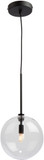 Artcraft SC13191BK Pinpoint Modern Black Mini Hanging Pendant Light