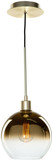 Artcraft SC13281GD Morning Mist Modern Gold Mini Pendant Lamp
