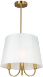 Artcraft SC13330BG Rhythm Brushed Gold Drum Hanging Light
