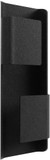 Avenue Lighting AV2418-BLK Avenue Outdoor Contemporary Black LED Exterior Light Sconce