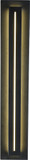 Avenue Lighting AV3228-BLK The Bel Air Modern Black LED Exterior Wall Lighting