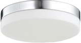 Avenue Lighting HF1106-CH Cermack St. Modern Polished Chrome LED 9" Flush Mount Ceiling Light Fixture