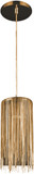 Avenue Lighting HF1205-GLD Fountain Ave Contemporary Gold Halogen Mini Hanging Light