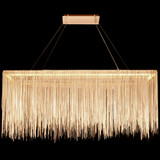 Avenue Lighting HF1201-GLD Fountain Ave Contemporary Gold LED Kitchen Island Lighting