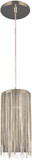 Avenue Lighting HF1205-CH Fountain Ave Modern Chrome Halogen Mini Hanging Lamp