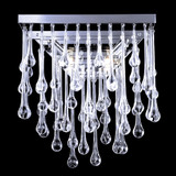 Avenue Lighting HF1801-PN Hollywood Blvd. Contemporary Polished Nickel Finish 12" Wide Halogen Wall Sconce