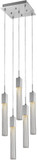 Avenue Lighting HF1900-5-BOA-CH Boa Polished Chrome Halogen Multi Ceiling Light Pendant