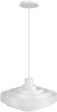Avenue Lighting HF1952-WHT Newport Contemporary White Hanging Lamp