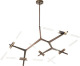 Avenue Lighting HF8059-10-DBZ San Vicente Modern Dark Bronze Halogen Chandelier Lamp