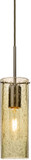 Besa 1JT-JUNI10GD-BR Juni Contemporary Bronze Gold Bubble 10" Mini Drop Ceiling Light Fixture