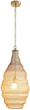 Bethel International AC01C16GD Contemporary Gold 16" Pendant Light