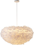Bethel International DLS20C25W Contemporary White 25.5" Lighting Pendant