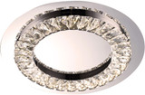 Bethel International FT04-3K Chrome LED 15" Ceiling Lighting
