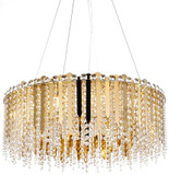 Bethel International GL402C24G Gold Halogen Pendant Lamp