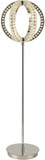 Bethel International JP20F63CH Chrome LED Lighting Floor Lamp