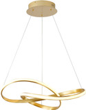 Bethel International OC09C23G Contemporary Gold LED Hanging Light