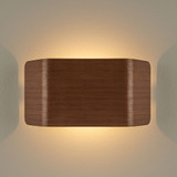 Bruck WALL/ZEN/30K/WNT Zen Modern Walnut LED Wall Light Sconce