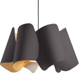 Bruck WEPCAM/67/EBY/ASH WEP Camila 26.4" Modern Ebony Drop Lighting
