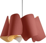 Bruck WEPCAM/67/TRC/ASH WEP Camila 26.4" Modern Terracotta Hanging Lamp