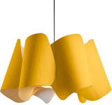 Bruck WEPCAM/67/OSH/ASH WEP Camila 26.4" Contemporary Ocher Pendant Lamp