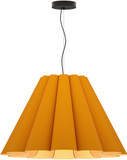 Bruck WEPLOR/80/OSH/ASH Lora Modern Ocher Pendant Lamp
