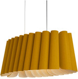 Bruck WEPREN/80OVL/OSH/ASH WEP Renata Oval Modern Ocher Island Lighting