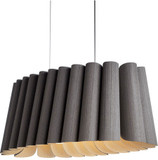 Bruck WEPREN/80OVL/GYO/ASH WEP Renata Oval Modern Grey Oak Island Light Fixture