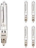 Bulbrite 860806 Contemporary Halogen 500W T4 JD (pack of 5) Light Bulbs