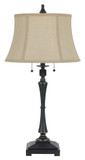 Cal BO-2443TB Madison 31 Inch Tall Oil Bronze Traditional Table Lamp