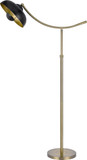 Cal BO-3052FL Planetoid Contemporary Antique Brass / Dark Bronze Floor Lamp Lighting