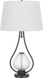 Cal BO-3136TB Forssa Modern Charcoal Black LED Table Lighting