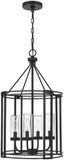 Cal FX-3777-4 Luton Iron Entryway Light Fixture