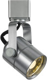 Cal HT-611S-BS Contemporary Brushed Steel LED Home Track Lighting Head