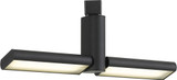 Cal HT-634-2-BK Modern Black LED Track Lighting Head