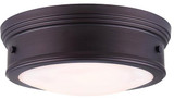 Canarm IFM624A13ORB Boku Modern Oil Rubbed Bronze Flush Lighting