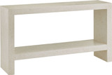 Currey & Company 2000-0039 Carson Contemporary Ivory Terrazzo Console Table